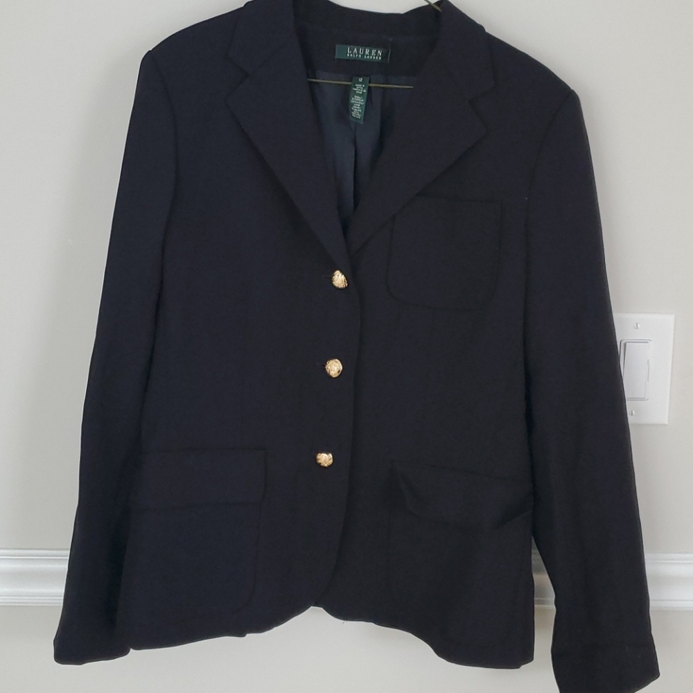Ralph Lauren black blazer